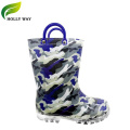 Kinderregenstiefel mit Camo -Druck